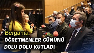 Bergama, öğretmenler gününü dolu dolu kutladı