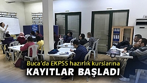 Buca’da EKPSS hazırlık kurslarına kayıtlar başladı