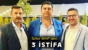 Çeşme'de MHP’den 3 meclis üyesi istifa etti