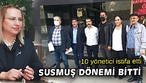 CHP Bayraklı ilçede 10 istifa!