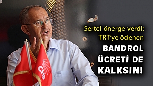 CHP’li Sertel önerge verdi: TRT’ye ödenen bandrol ücretleri de kalksın!