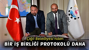 Çiğli Belediyesi’nden bir iş birliği protokolü daha