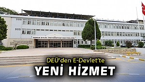 DEÜ’den E-Devlet’te yeni hizmet