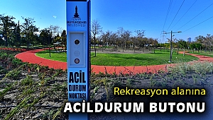 Dr. Behçet Uz Rekreasyon Alanı “acil durum butonu” ile daha güvenli