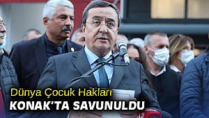 Dünya Çocuk Hakları Konak’ta savunuldu