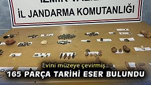Evini müzeye çevirmiş: 165 parça tarihi eser ele geçirildi