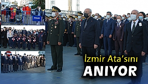 İzmir Ata'sını anıyor