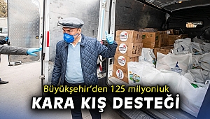 İzmir Büyükşehir Belediyesi’nden 125 milyon liralık kara kış desteği