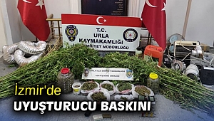İzmir'de uyuşturucu baskını