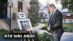 Karşıyaka Ata’sını andı!
