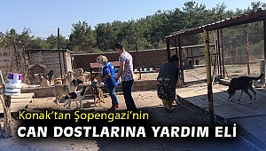 Konak’tan Şopengazi’nin can dostlarına yardım eli
