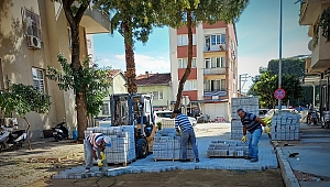 Ödemiş’te kilit parke taş seferberliği
