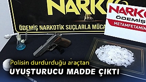 Polisin durdurduğu araçtan uyuşturucu madde çıktı