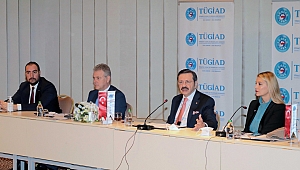 TÜGİAD Ege Şubesi TOBB Başkanı Hisarcıklıoğlu’nu ağırladı