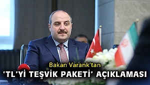 Bakan Varank'tan 'TL'yi teşvik paketi' açıklaması