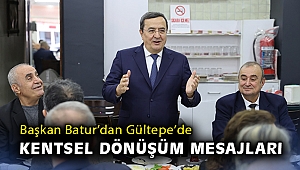 Başkan Batur Gültepe esnafını dinledi