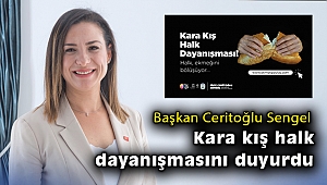 Başkan Ceritoğlu Sengel kara kış halk dayanışmasını duyurdu