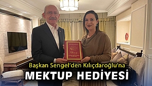 Başkan Sengel'den Kılıçdaroğlu'na mektup hediyesi