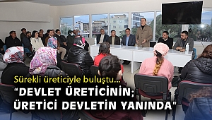 Başkan Sürekli, Tire ve Ödemiş’te üreticiyle buluştu… “Devlet üreticinin; üretici devletin yanında”