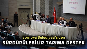 Bornova Belediyesi’nden sürdürülebilir tarıma destek