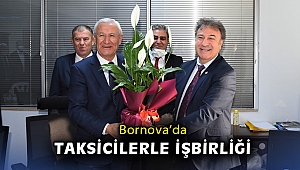 Bornova’da taksicilerle işbirliği