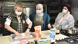 Bornovalı kadınlar ekmek ve peynirlerini kendi yapacak
