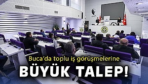 Buca’da toplu iş görüşmelerine büyük talep