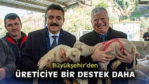 Büyükşehir’den üreticiye bir destek daha