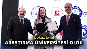 Dokuz Eylül Araştırma Üniversitesi oldu