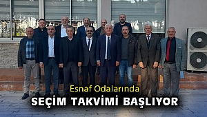 Esnaf Odalarında seçim takvimi başlıyor