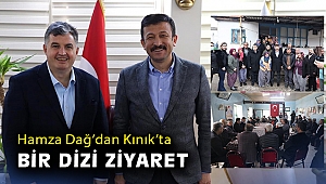 Hamza Dağ’dan Kınık’ta bir dizi ziyaret