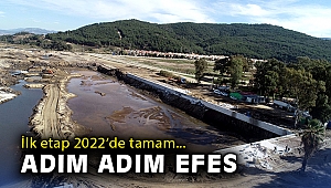 İlk etap 2022’de tamam… Adım Adım Efes