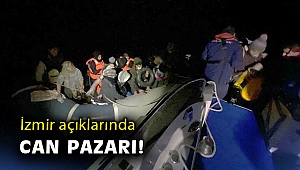 İzmir açıklarında can pazarı!