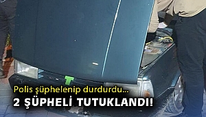 İzmir’de otomobilde uyuşturucu madde ele geçirildi: 2 şüpheli tutuklandı