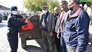 Jandarmadan traktör sürücülerine eğitim