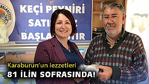 Karaburun’un lezzetleri 81 ilin sofrasında!