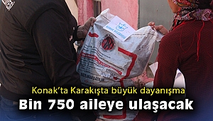 Konak’ta Karakışta büyük dayanışma