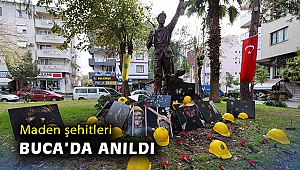Maden şehitleri Buca’da anıldı