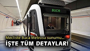 Mecliste Buca Metrosu sunumu… İşte tüm detaylar!