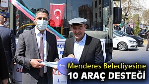 Menderes Belediyesi araç filosuna 10 hizmet aracı eklendi
