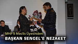 MHP’li Meclis Üyesinden Başkan Filiz Ceritoğlu Sengel’e nezaket