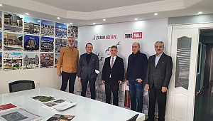 MÜFED, Turkmall'u ziyaret etti; Forum Göztepe Projesini inceledi