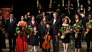 Narlıdere Çocuk Senfoni Orkestrası büyüledi