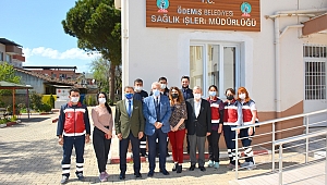 Ödemiş Belediyesi’nin hasta nakil ve evde sağlık hizmetleri devam ediyor