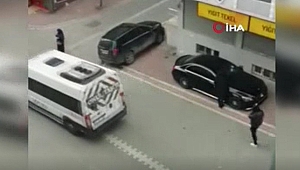 Öfkeli koca dehşet saçtı: Eşinin lüks otomobilini pert etti