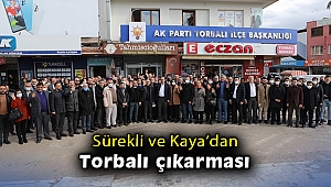 Sürekli ve Kaya’dan Torbalı çıkarması