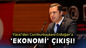Yücel'den Cumhurbaşkanı Erdoğan'a