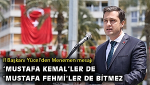 Yücel'den devrim şehidi Kubilay için anlamlı mesaj