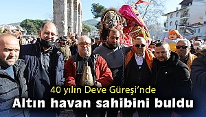 40 yılın Deve Güreşi’nde altın havan sahibini buldu