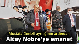 Altay'ın teknik direktörü Mert Nobre oldu